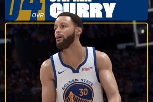 库里2K26评分94位列联盟第六,较去年下降一分 库里2K26评分94位列联盟第六,较去年下降一分